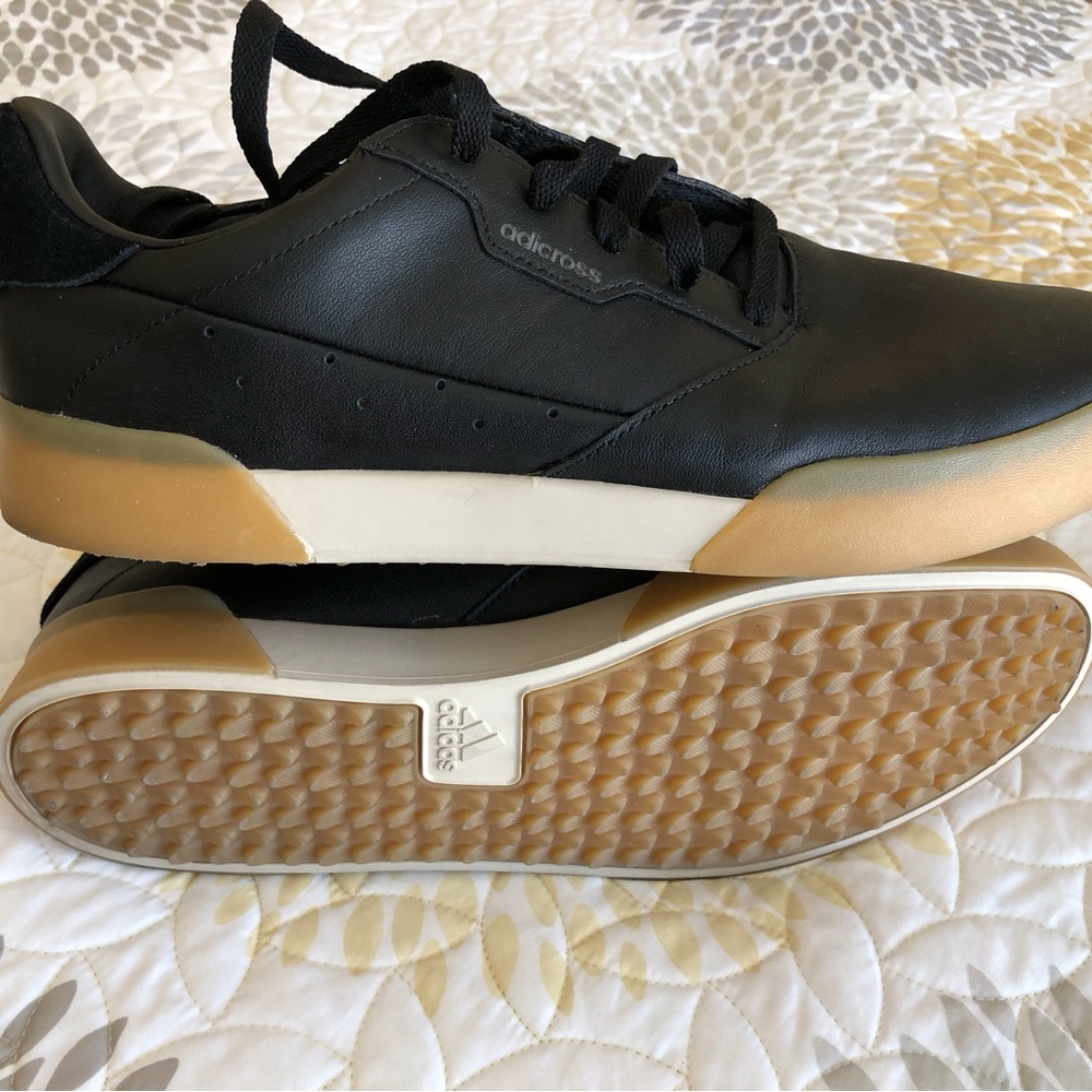 Mens adidas adicross retro golf shoes us9 like new